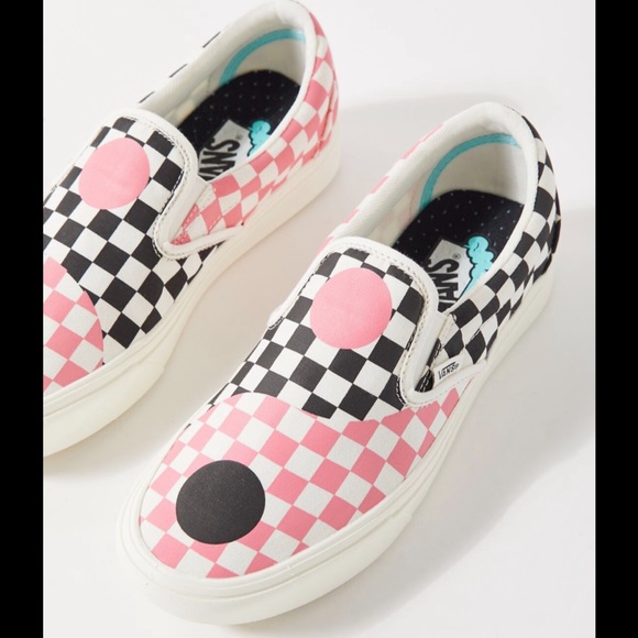 Vans Shoes - Vans Yin Yang Checkerboard Slip-On Sneakers